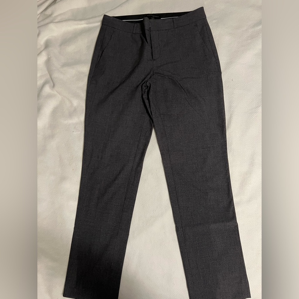 Banana Republic Gray Cropped Pants